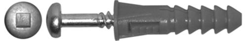 5/16 PLASTIC ANCHOR+SCR(6)