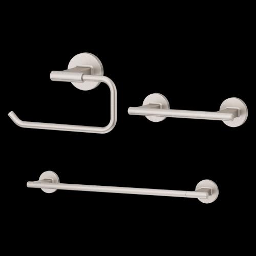 FULLERTON BATHROOM SET BRUSHED FINISH
