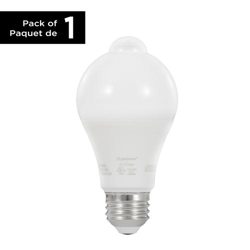 LUMINUS A19 PIR MOTION SENSOR ND 10W 3000K