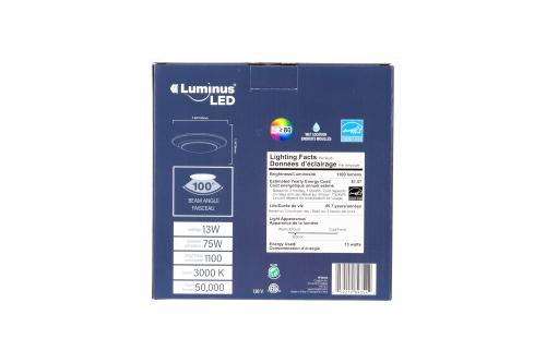 LUMINUS LED 6" DISC LIGHT 1100LM WHITE