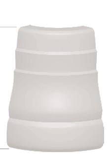 3-1/2" X 6" PRIMED PLINTH BLOCK