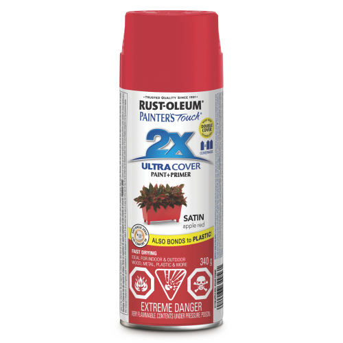 RUST-OLEUM 2X 317196 SATIN APPLE