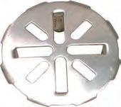 Q545 3" SS FLOOR DRAIN COVER