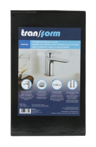 DENVER BRASS B/ROOM CHROME FAUCET