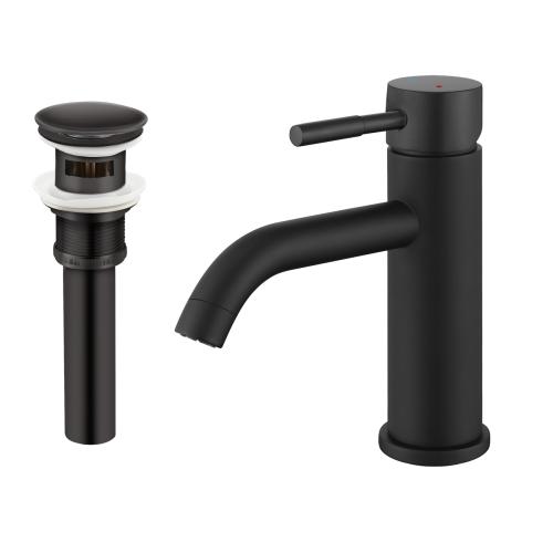 BENTLEY SS B/ROOM FAUCET BLK