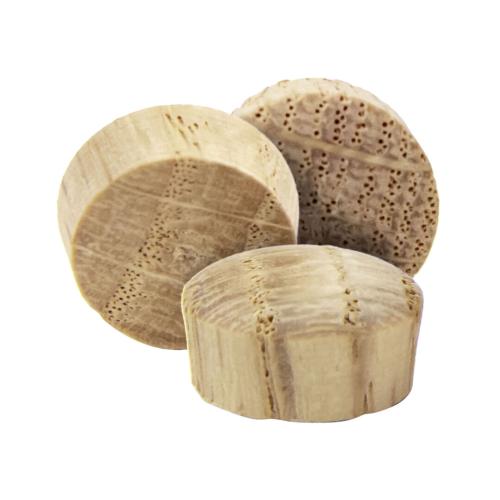 OAK ROUND HD PLUG 1/2" 25/BAG (R)