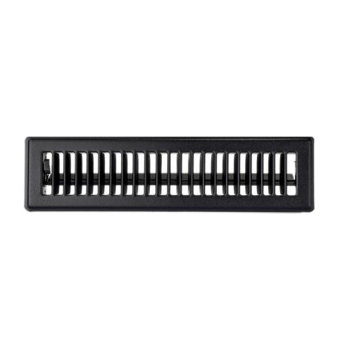 2-1/4"X14" BLK FLOOR REGISTER  IMPERIAL