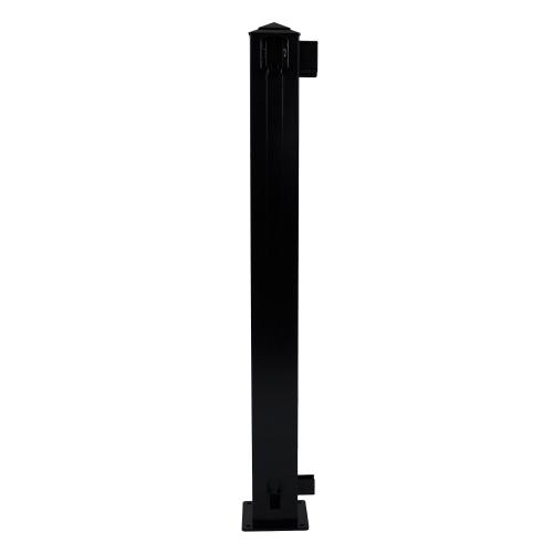 REGAL  4"   BLACK CORNER POST