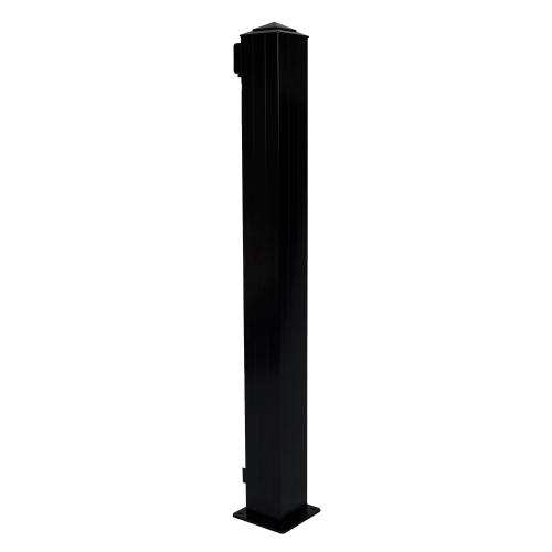 REGAL  4"  BLACK END POST