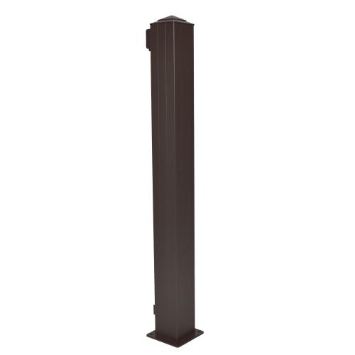REGAL  4"  YARD BRONZE END POST