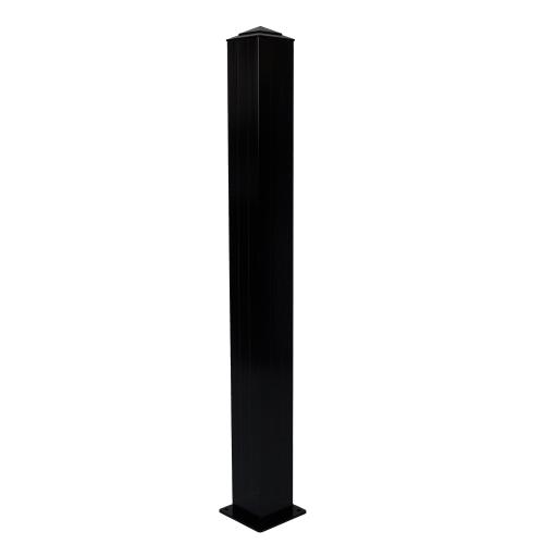 REGAL 4" BLACK STAIR POST