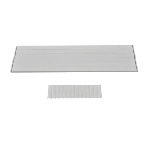 WIDE PICKETS  3' WHITE