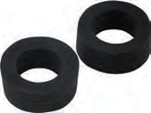 Sterling stem packing (pair)