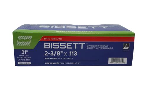 2-3/8"x.113 34D RINGED NAILS 2.5M