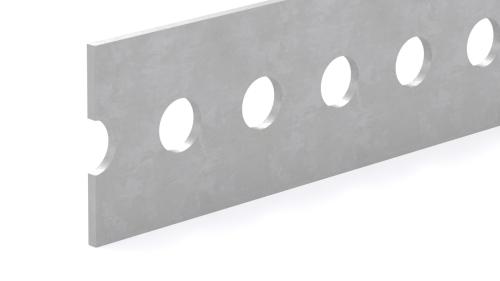1-3/8 X48 SLOTTED FLAT BAR G