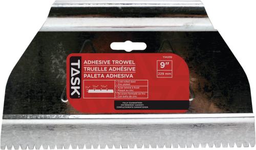 ADHESIVE TROWEL 9'-1/16" (229mm) SPREADER