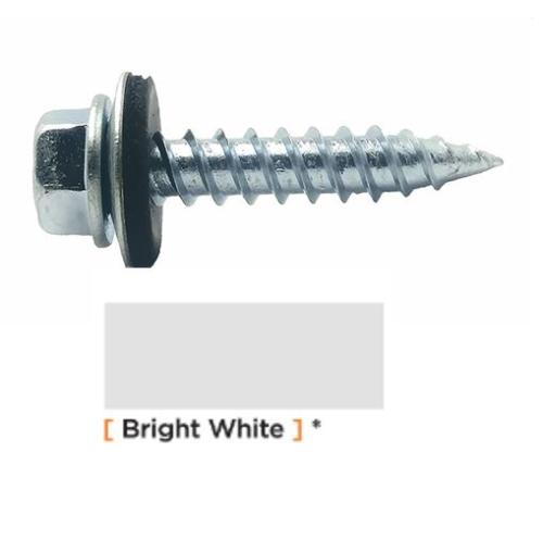 #14 x 2" Screws Bright White Weatherguard