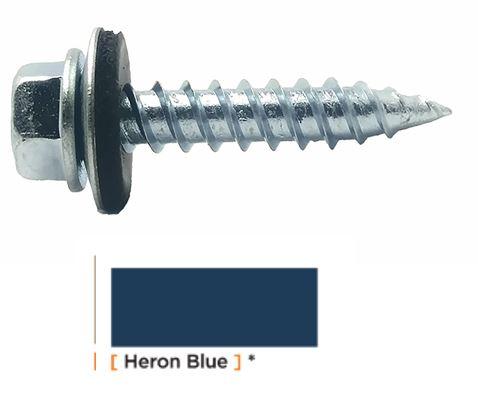 #14 x 2" Screws Heron Blue Weatherguard