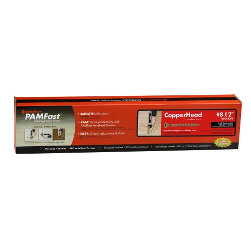 PAM CERAMIC COPPERHEAD 2" SCREWS