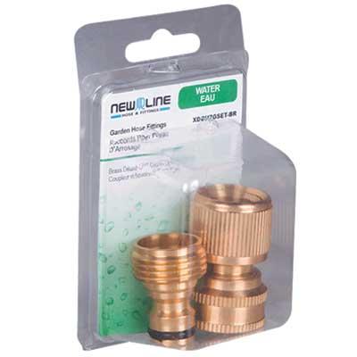 5/8" BRASS GHT STEM COMBO w/CLAMP