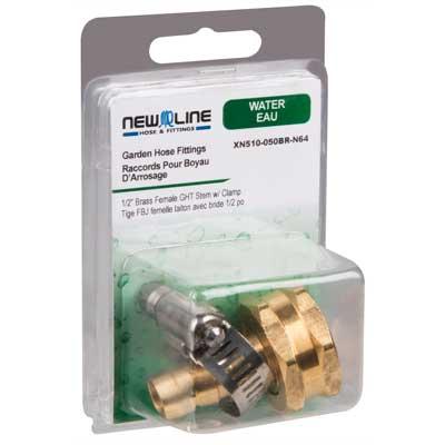 BRASS 3/4" MALE NPT X MALE GHT