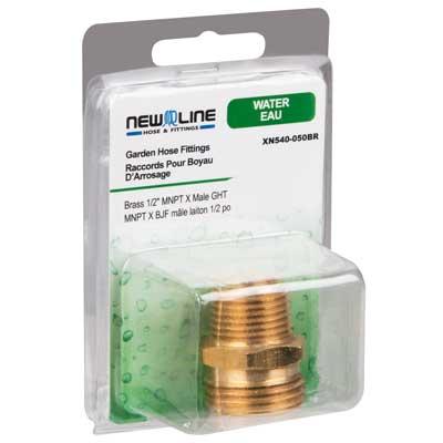 BRASS 3/4" FEMALE NPT X SWIVEL GHT