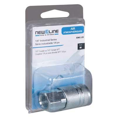 1/4" INDUSTRIAL COUPLER X 1/4" MALE NPT