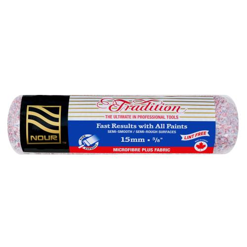 TRADITION 9.5" MICROFIBRE PLUS ROLLER REFILL 15MM