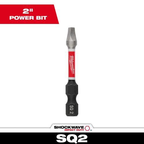 MILWAUKEE 2" POWERBIT SQ REC#2