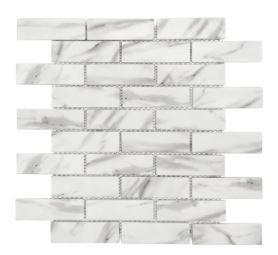 TOSCANIA BISCOTTI CARRARA MOSAIC 11.8x12.5 (SOLD BY PC)