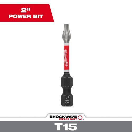 MILWAUKEE 2" POWERBIT TORX T15