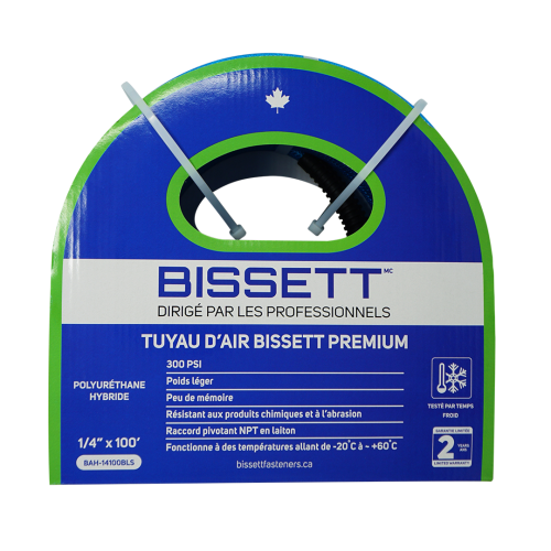 1/4" BISSETT HOSE 100' BLUE