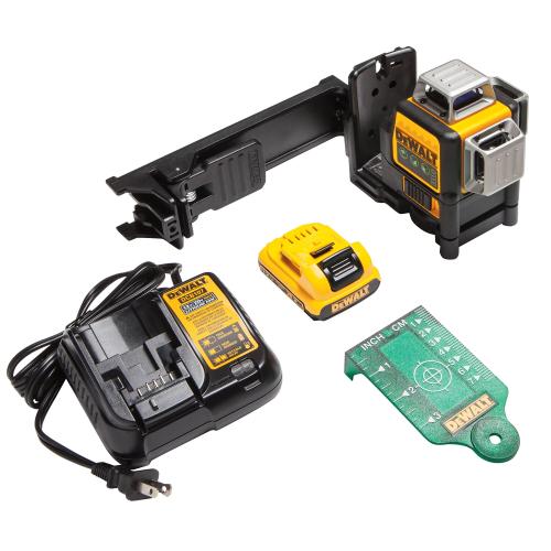 DEWALT GREEN 12V 3 X 360 LASER