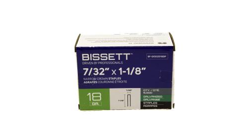 BISSETT 1 1/8" DIVERSION POINT STAPLES 5M