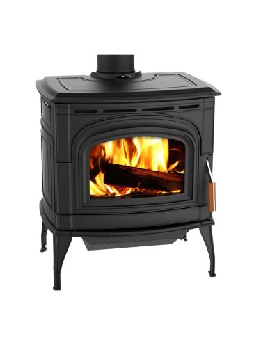ASHFORD 20.2 METALLIC BLACK WOOD STOVE