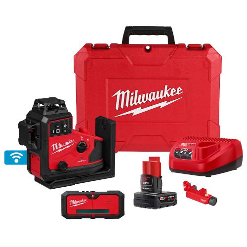 MILWAUKEE M12 3 PLANE LASER