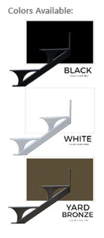 PAIR 5-STEP BLACK STRINGERS