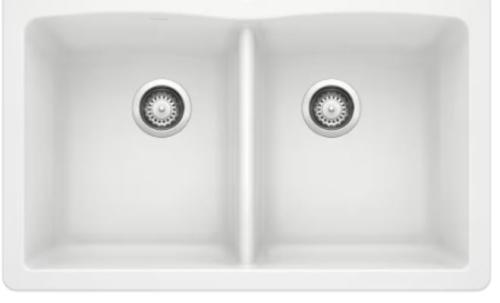 BLANCO VIENNA 210 SILGRANITE WHITE KITCHEN SINK