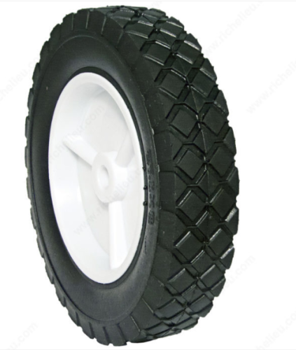 L & G WHEELS WHITE 8" DIAMOND