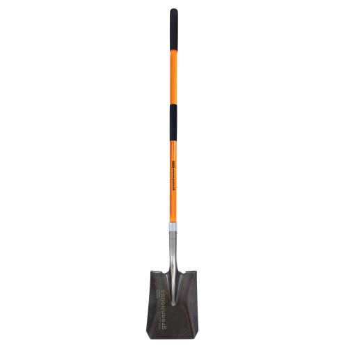 SQUARE MOUTH SHOVEL 14" FIBRE GLASS HANDLE
