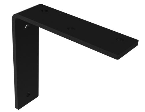 LIVE EDGE 7" L SHELF BRACKET BLK