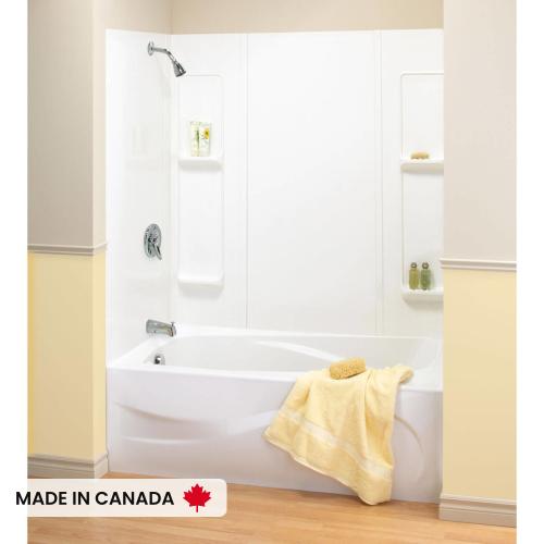 MAAX ELAN 59" TUB SURROUND 60-1/2"x31_3/4"x59" 5PC 101593-000-129 POLYSTYRENE