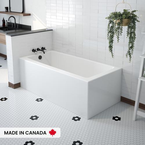 MAAX MACKENZIE CORNER ACC. 6 60"x32"x20" ACRYLIC WHITE 106815-R-000-002-002