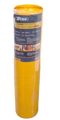 TITAN FLOOR PROTECTOR 1MX30.48M YELLOW