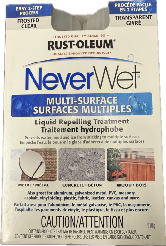 Rust-Oleum NeverWet Multi-Surface Liquid Repelling Treatment - Frosted Clear