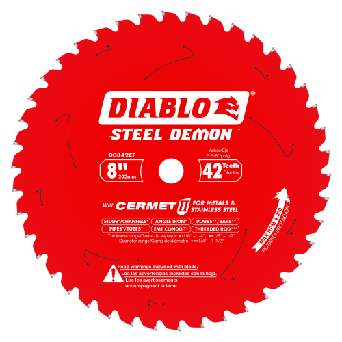 DIABLO 8" TCG FER MTL BLADE