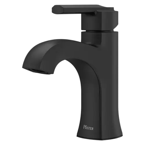 VANERI MATTE BLACK LAV FAUCET