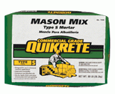 QUIKRETE TYPE S MORTAR MIX 25 KG