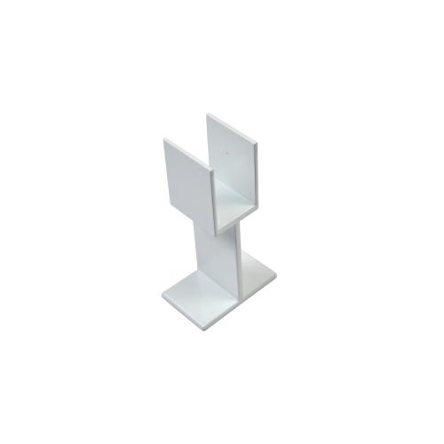 STAIR RAIL SUPPORT LEG WHITE REGAL