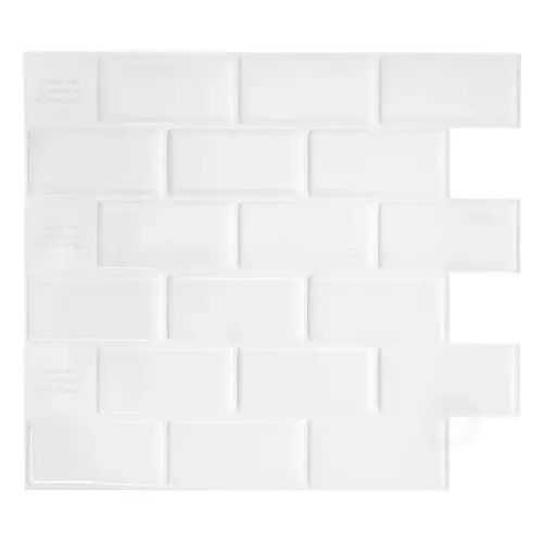 SMART TILE SUBWAY WHITE MOSAIK PC